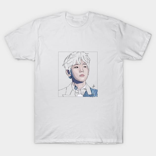 Baekhyun T-Shirt by Aecheoloun